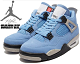 NIKE AIR JORDAN 4 RETRO UNIVERSITY BLUE university blue/black ナイキ エアジョーダン 4 レトロ スニーカー AJIV ユニバーシティ ブルー テック グレー スウェード ct8527-400