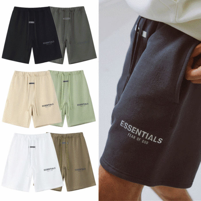 【SALE特別価格】FOGマルチESSENTIALS夏のゆったり男女同型ショートパンツ