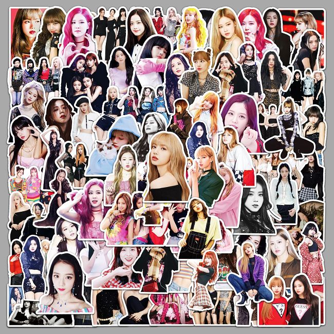 Black pink貼紙
