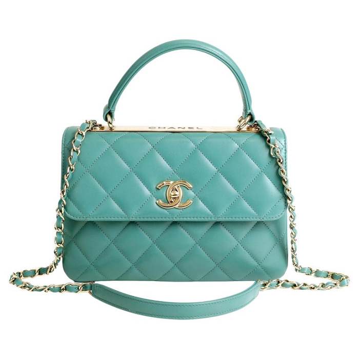 【Chanel】Oggi30周年記念が推す！ラムスキン CC トップ ハンドル バッグ