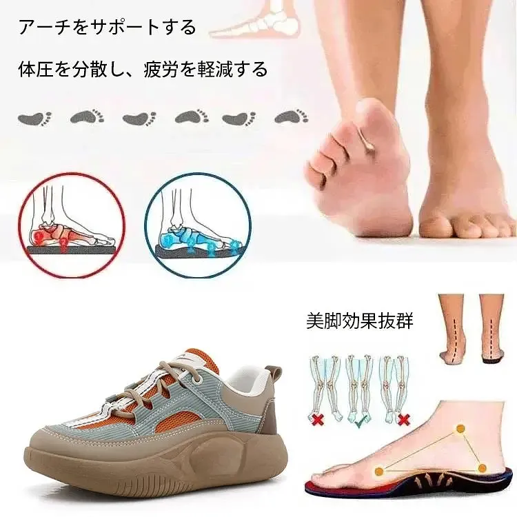 透氣厚底休閒運動鞋้