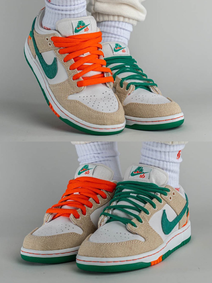 【2023 限定版シューズ】Jarritos x Nike Dunk SB Low  Phantom and Malachite
