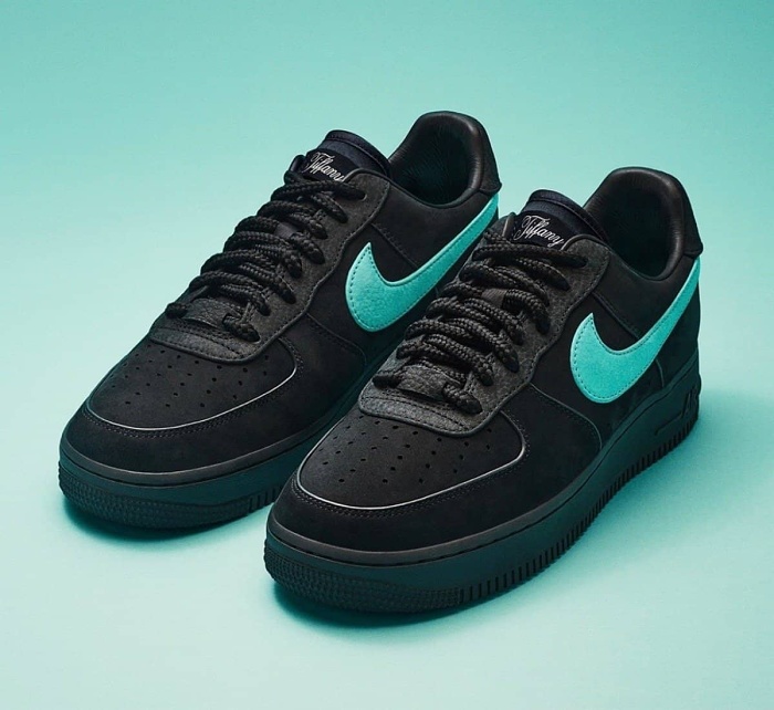 🔥超人気❗Tiffany & Co. × Nike Air Force 1 Low  1837 ★世界中を震撼させた話題のコラボ【男女兼用】100足限定！◆ 雑誌、ＴＶ、映画に登場アイテム ❗