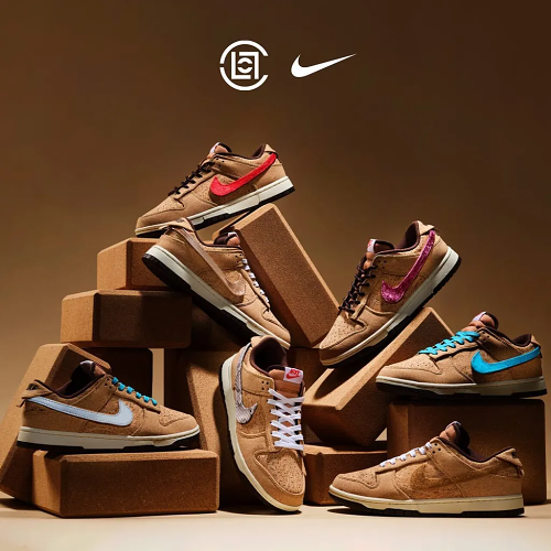 (聯名款) CLOT X NIKE DUNK LOW CORK 20週年 軟木塞｜可自行替換勾勾及鞋帶