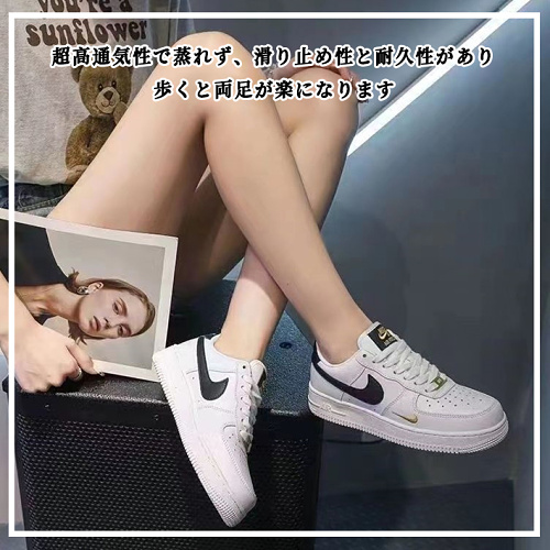 [Popular Limited Item] Nike Air Force 1 Low 40th 40th Anniversary White & Black Hook Men's Shoes