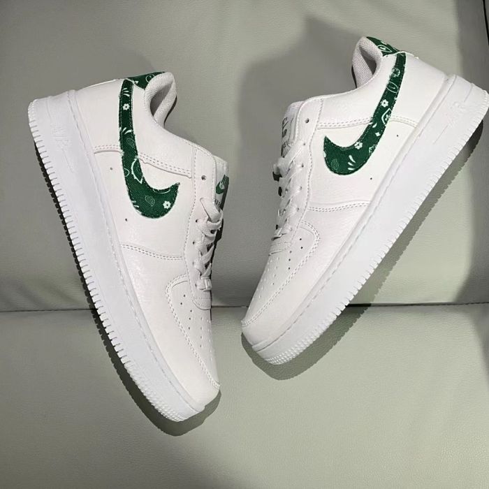 【人気限定商品】Nike Air Force 1 Low “Black Paisley”“Blue Paisley”“Green Paisley”スポーツシューズ