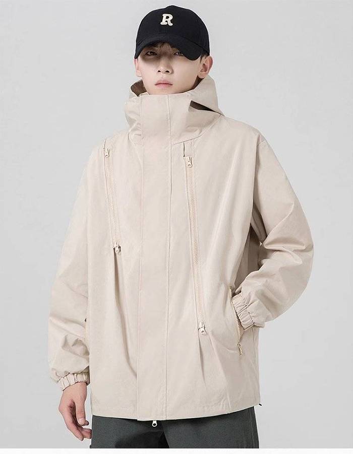 JP日本品牌熱銷 #男女通用 🧥戶外衝鋒衣【防曬防風防水，無需清洗，一擦即淨】🔥戶外休閒、野外、海灘、爬山、釣魚，工作有這件衣服就足够了❗❗