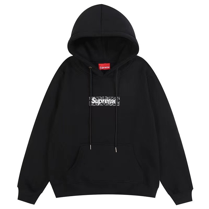 Supreme Bandana Box Logo Hooded Sweatshirt