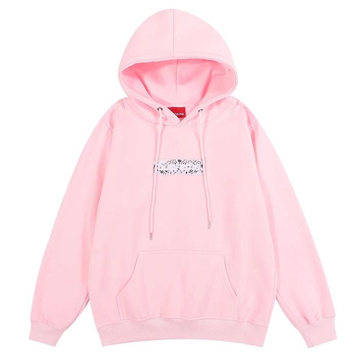 Supreme Bandana Box Logo Hooded Sweatshirt