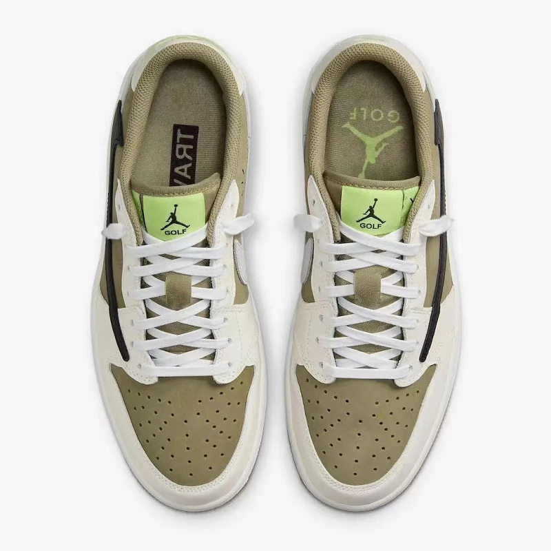 【Travis Scott × Air Jordan 1 Low Golf NRG】最新合作作品是高爾夫球版！ 全球限量版將成為潮流，絕對賣爆！