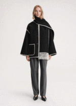 SIGNATURE CASHMERE SCARF COAT