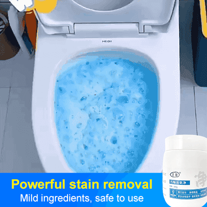Toilet oxygen cleansing bubble cleaner Don't bother to brush the toilet  It is easy to remove stubborn stains with a flush of water sprinkled on it  Lowest price of the year