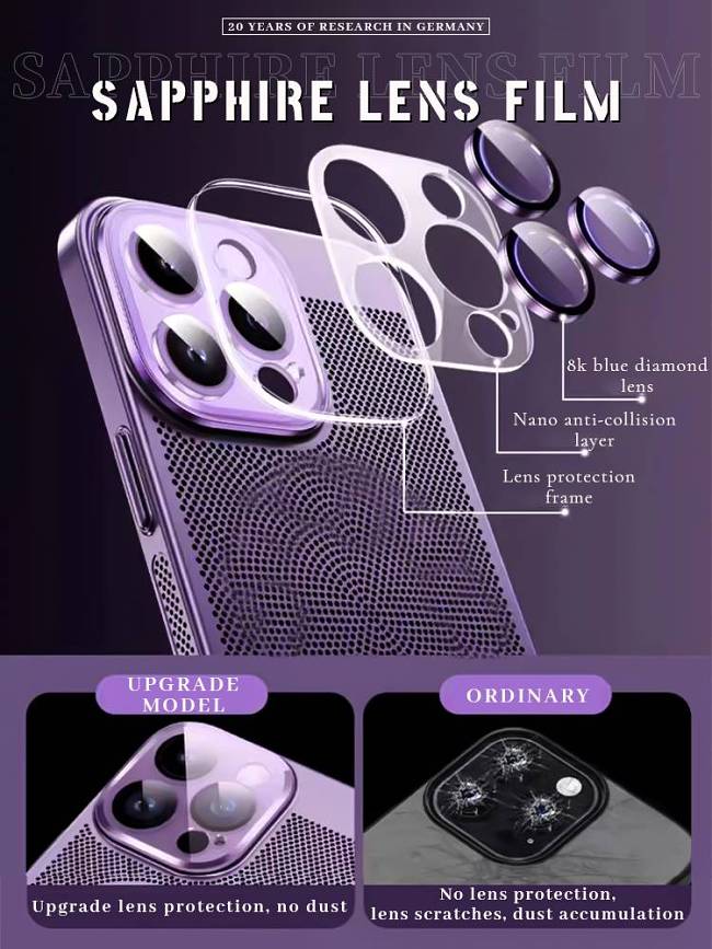 🔥Electroplating Heat Dissipation iphone Case ⚡Only the last 100 pcs left⚡