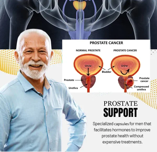 DOCTIA®Prostate Natural Herbal Capsules Save Prostate Health