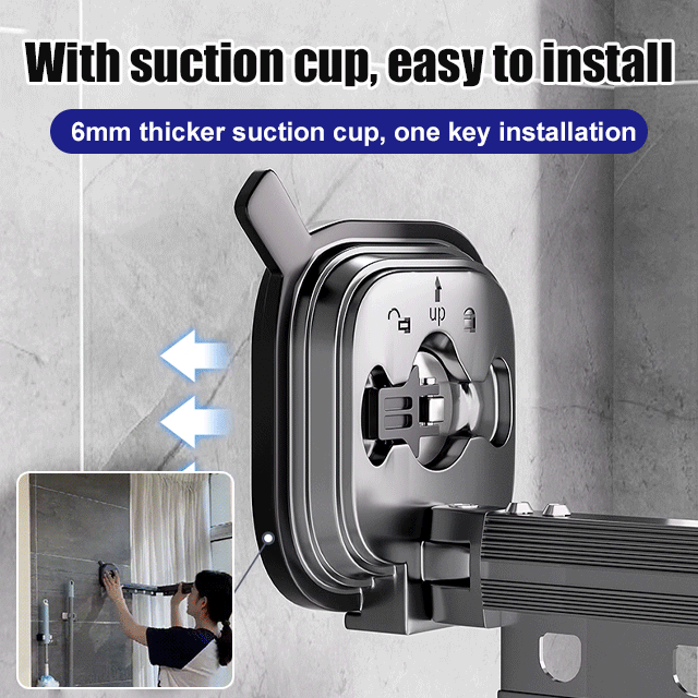 [Ready to use] Suction Cup Wall Mount Folding Clothes Drying Rack Welcome to our store. 100% Authenticity Guaranteed! Now flash sale❗❗❗  Only the last 100 pcs left⚡