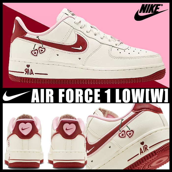 【NIKE】★超厳選!勢い止まらぬ最新AIR FORCE 1Features Heart-Shaped Cherries ナイキ エアフォース スニーカー