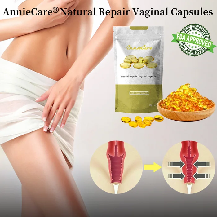 【Latest】 AnnieCare Instant Itching Stopper & Natural Detox & Firming Repair & Pink and Tender Natural Capsules