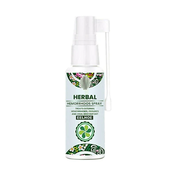 NATURAL HERBAL HEMORRHOIDS SPRAY HEMORRHOID RELIEF CREAM, FOR SOOTHING EXTERNAL HEMORRHOIDS CALMS, ITCHING BURNING