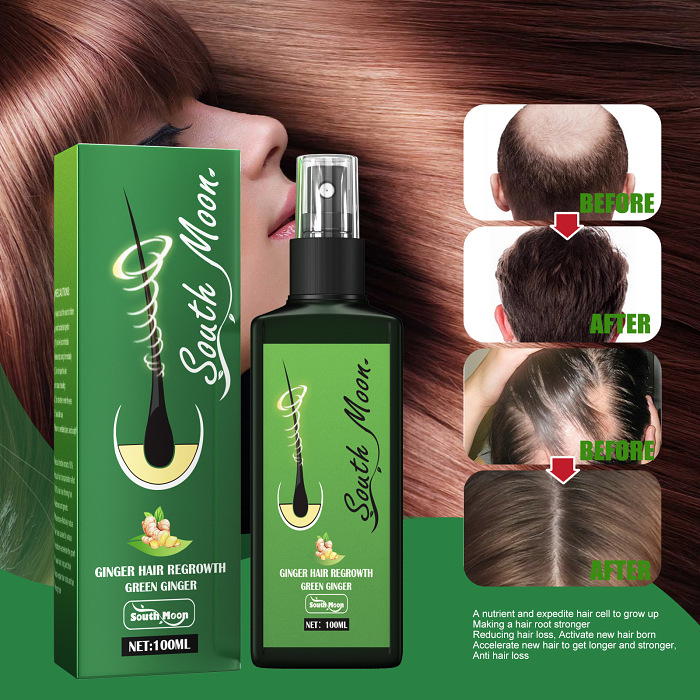 South Moon Hair Nutrition Spray Strengthens Hair Moisturizing Hydrating Prevents Hair Loss Scalp Care Solution