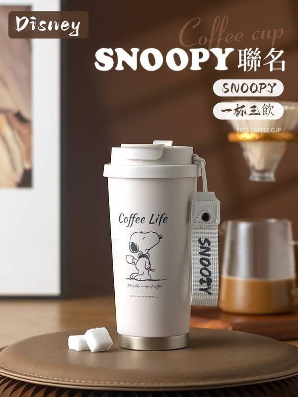 【東京Disney度假區慶祝40週年，新品首發限時周邊】Disney聯名SNOOPY保溫水杯