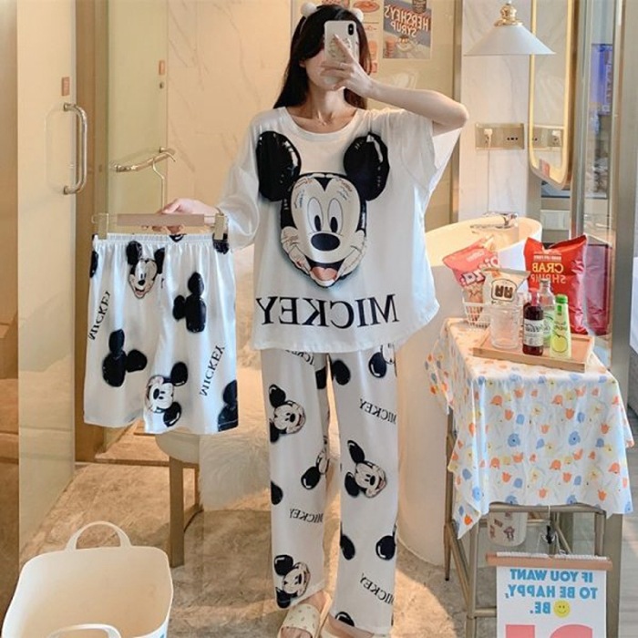 【東京Disney度假區慶祝40週年，新品首發限時周邊】Disney聯名睡衣三件套