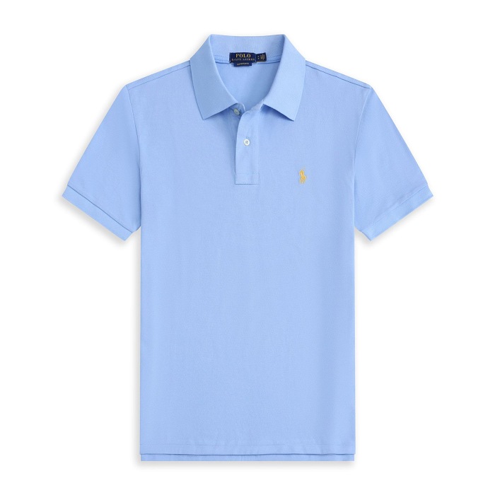 🔥限定60件！拉夫勞倫Polo衫小馬標男短袖純棉polo衫有領t卹大尺寸寬鬆刺繡翻領男裝半袖