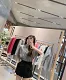 【AMI PARIS公式正規品人気特価】AmiのトレンドフルコーデがおしゃれなスポーツTシャツ