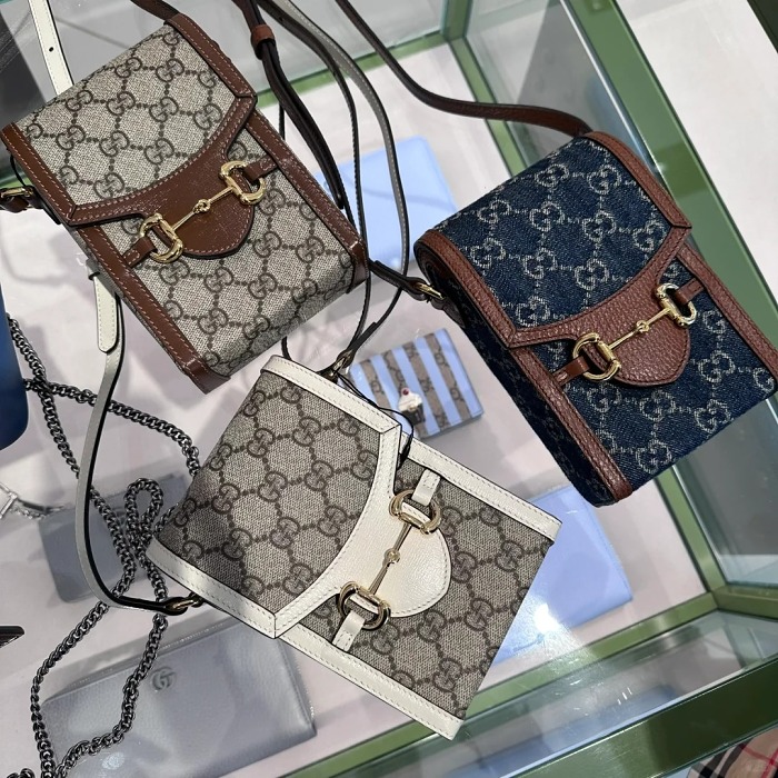🔥限定30個！売り切れ次第終わり！【GUCCI |公式サイトは正規品】【グッチ】 ホースビット 1955 ミニ ショルダー バッグ