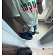 「正規品保証 | 公式と同じデザイン」GUCCI” ブレード プリント コットン Tシャツ