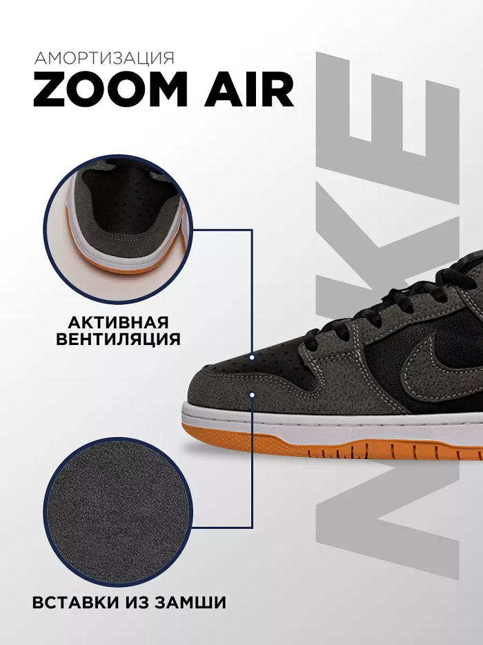【限定發售】NIKE SB DUNK DARK GREY狼灰
