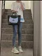 MONOGRAM JACQUARD HOBO BAG NEW YORK YANKEES MONOGRAM Series New York Yankees