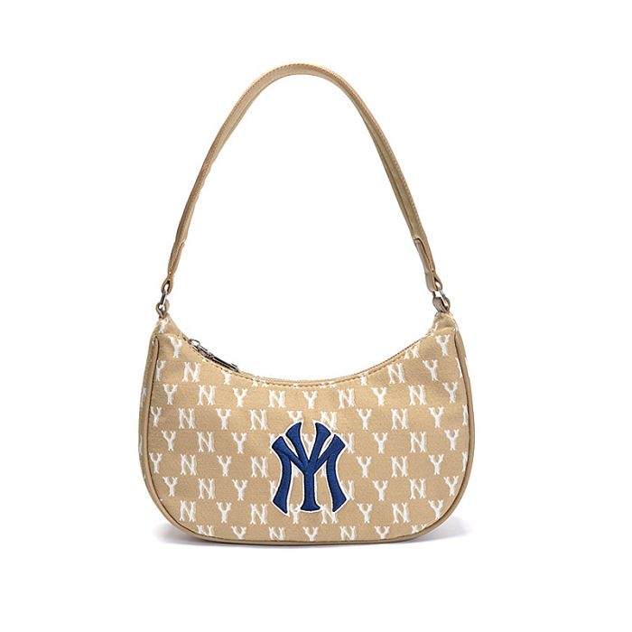 MONOGRAM JACQUARD HOBO BAG NEW YORK YANKEES MONOGRAM Series New York Yankees