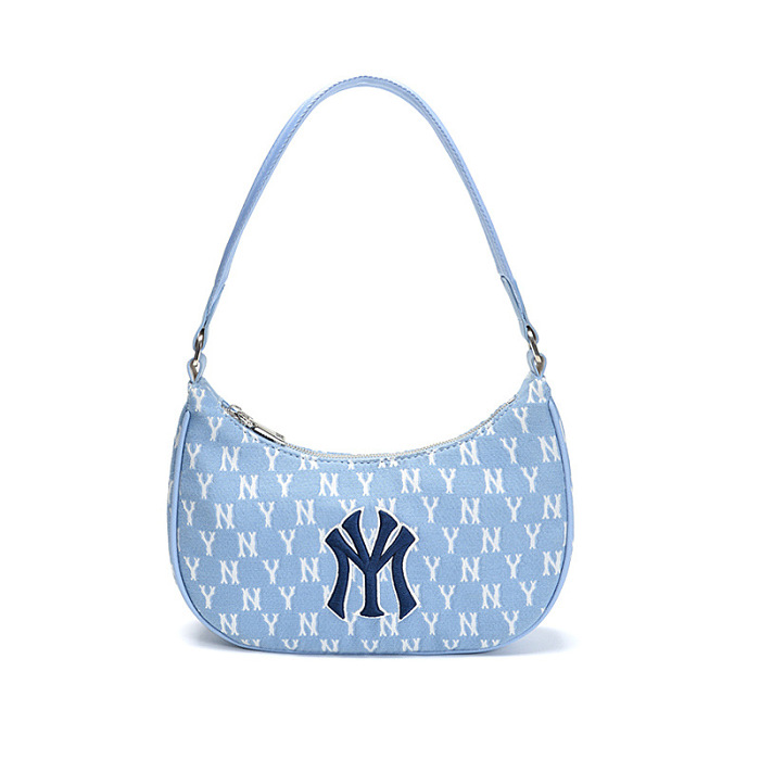 MONOGRAM JACQUARD HOBO BAG NEW YORK YANKEES MONOGRAM Series New York Yankees