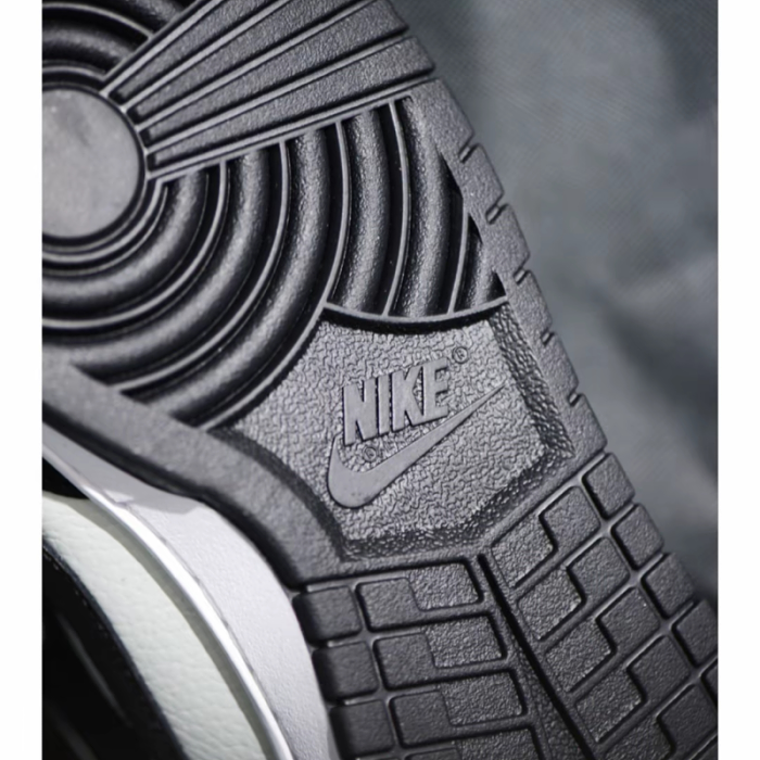Nike Dunk black gray orange non-slip shock-absorbing low-cut sneakers for men and women
