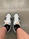 Nike Dunk black gray orange non-slip shock-absorbing low-cut sneakers for men and women