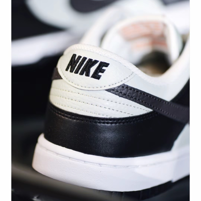Nike Dunk black gray orange non-slip shock-absorbing low-cut sneakers for men and women