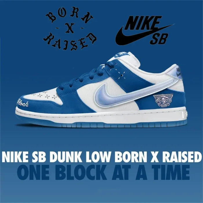 🔥新商品発売🔥超人気🔥NIKE SB X BORN×RAISED ☆ DUNK LOW ‘ONE BLOCK AT A TIME’