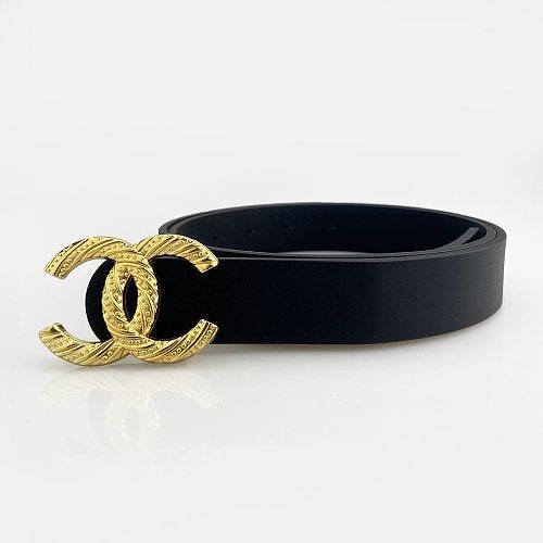 贈品 CHANEL 黒色皮帶