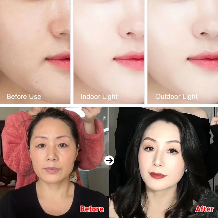 Moisturizing, Concealing, Whitening and Toning Cream