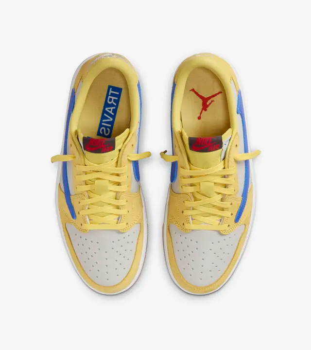 Travis Scott × Nike WMNS Air Jordan 1 Retro Low OG  Canary