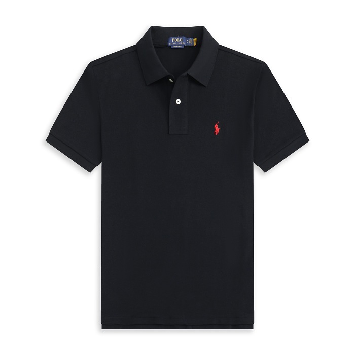 🔥限定60件！拉夫勞倫Polo衫小馬標男短袖純棉polo衫有領t卹大尺寸寬鬆刺繡翻領男裝半袖