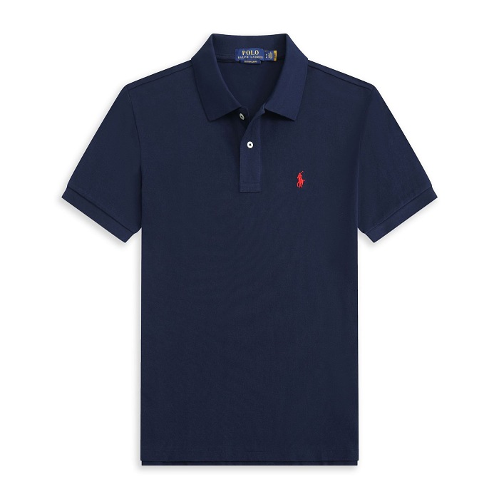 🔥限定60件！拉夫勞倫Polo衫小馬標男短袖純棉polo衫有領t卹大尺寸寬鬆刺繡翻領男裝半袖