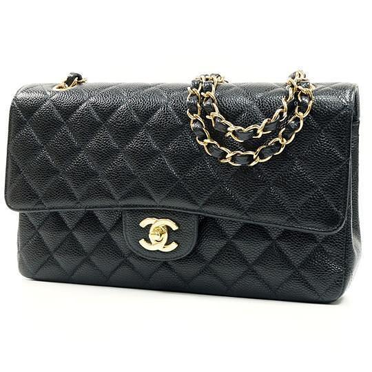 【CHANEL】マトラッセ25Wフラップチェーンショルダーバッグ