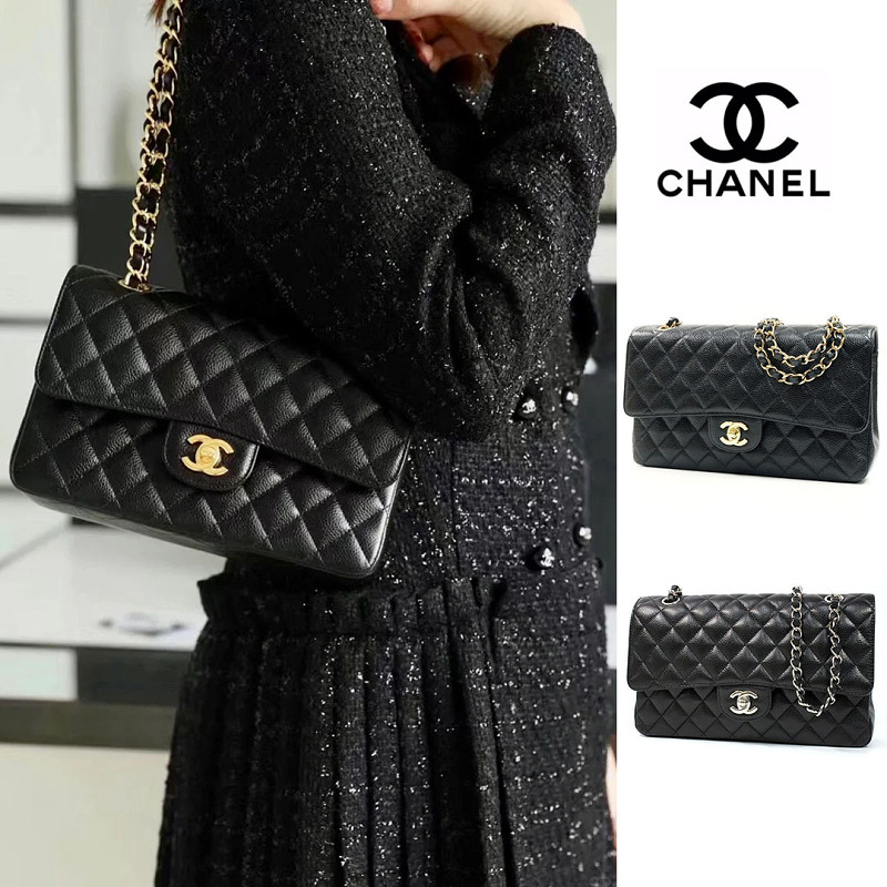 【CHANEL】マトラッセ25Wフラップチェーンショルダーバッグ