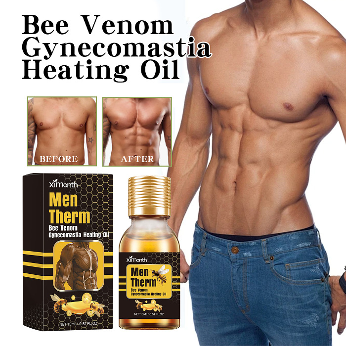 MenTherm Bee Venom Gynecomastia Heating Oil