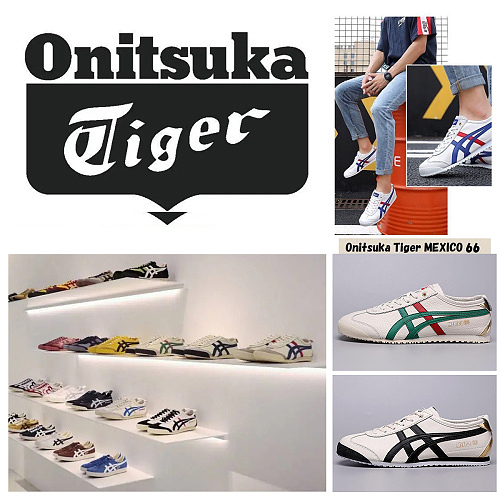 日本出貨|門店清倉5折 Onitsuka Tiger鬼塚虎2024復古荔枝紋男女鞋休閒鞋