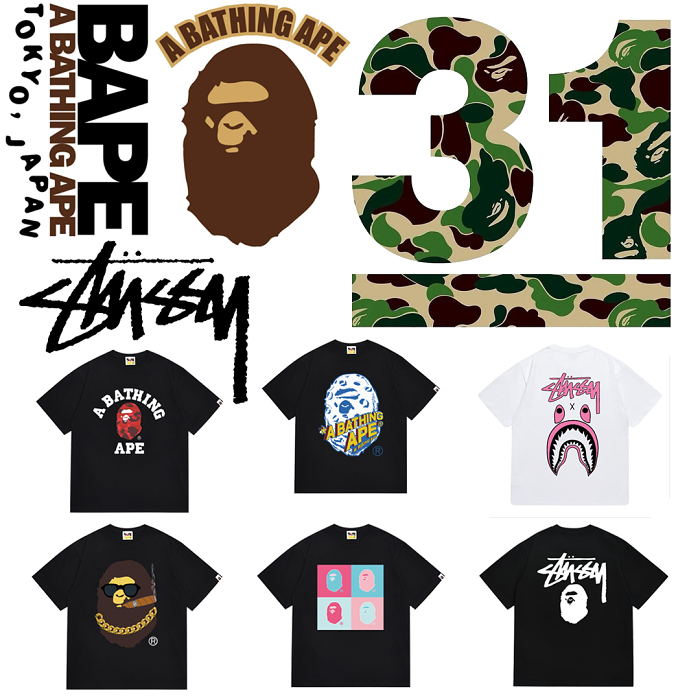 BAPE31周年記念半額イベントスタート！ 今年はBAPE31周年を記念して店内Tシャツ全品半額セール中です😍