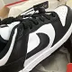 Nike Dunk Low Black and White Panda Retro  Black  low-cut sneakers for men and women