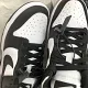 Nike Dunk Low Black and White Panda Retro  Black  low-cut sneakers for men and women