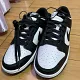 Nike Dunk Low Black and White Panda Retro  Black  low-cut sneakers for men and women